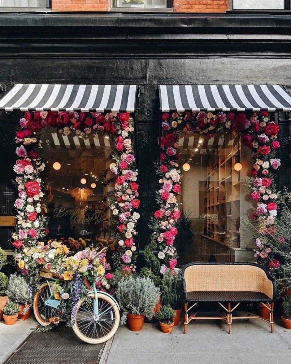 Цветочный магазин в Нью Йорке