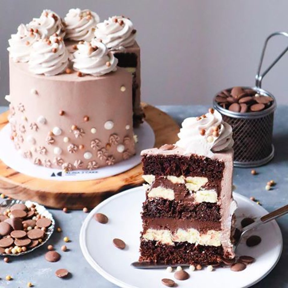 Торт шоколадное мороженое Алина Ахмадиева
