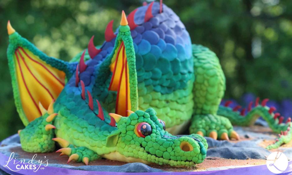 Необыкновенные торты дракон
