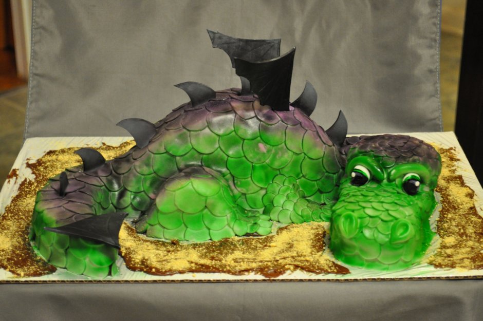 Детские торты с драконами