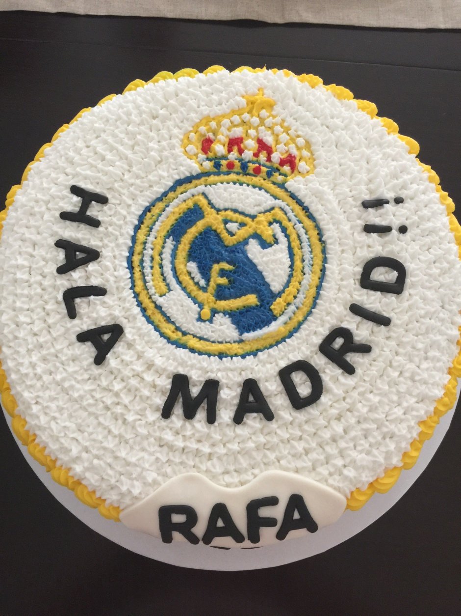 Торт для подростков футбол Реал Мадрид