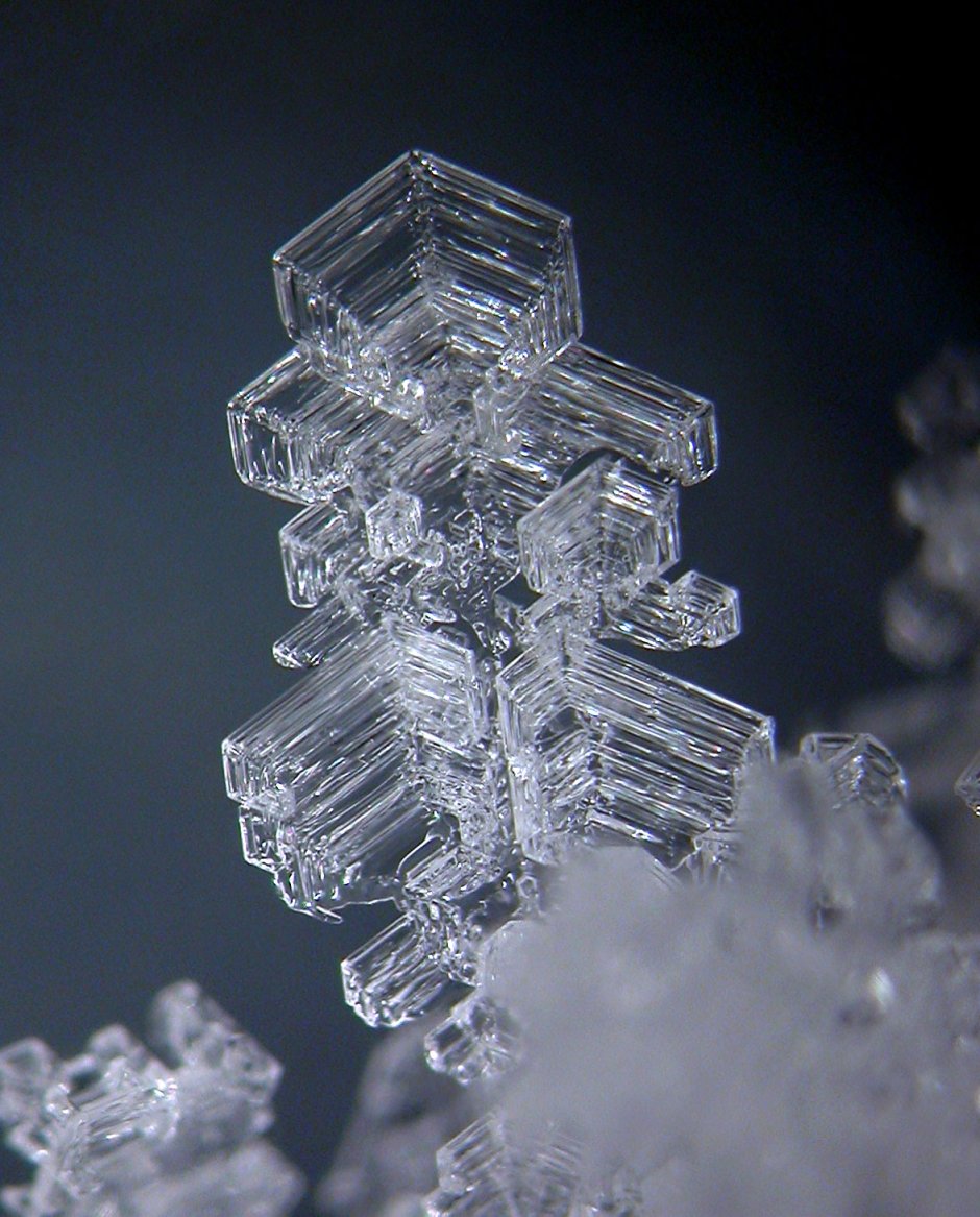 Кристаллики льда