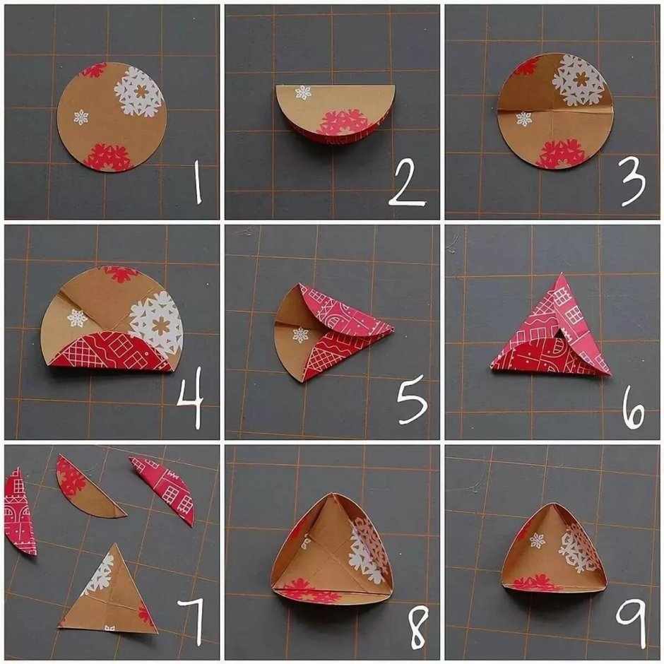 Оригами на новый гоооод