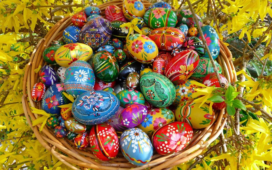 Яйцах Великдень