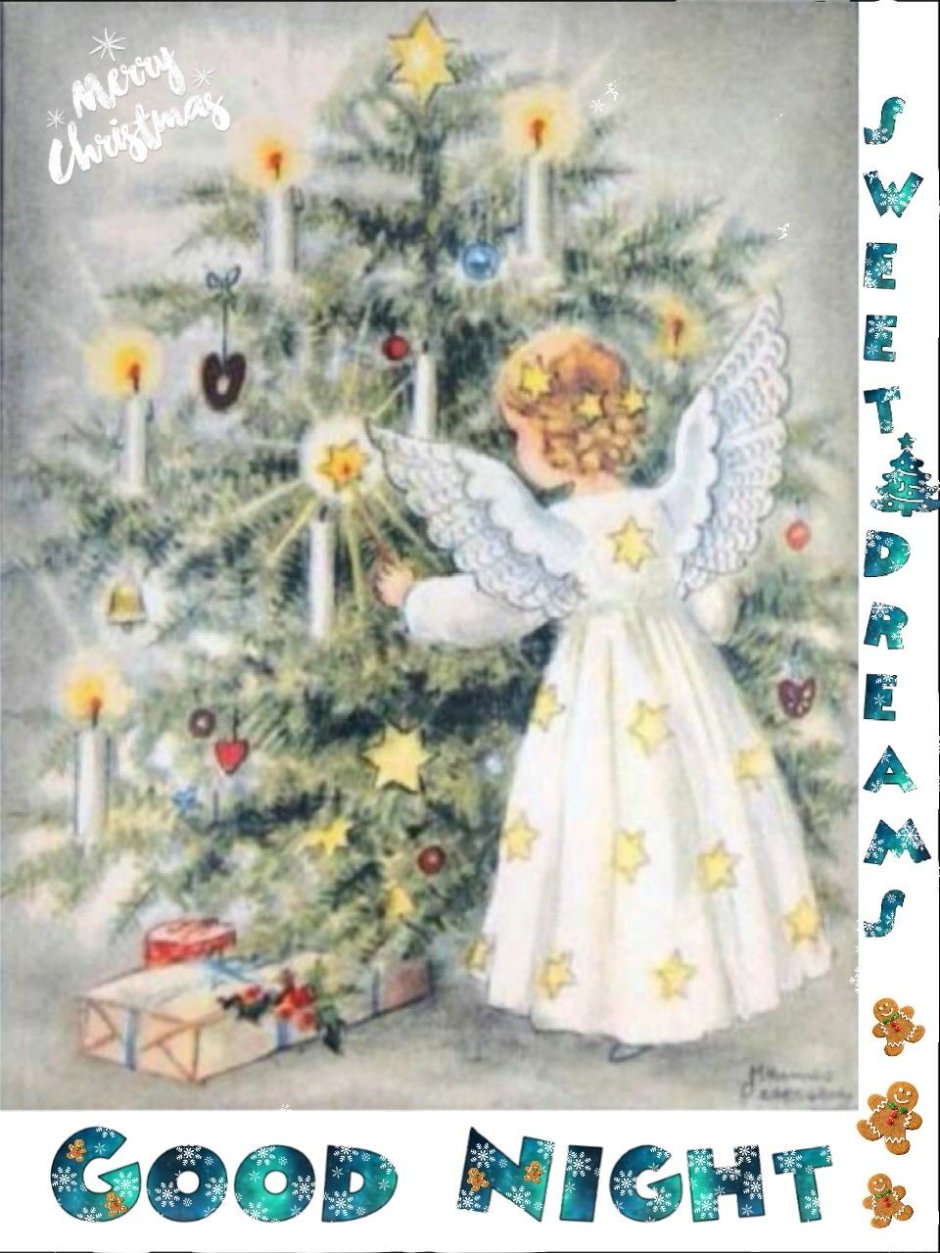 Волшебные Рождественские открытки