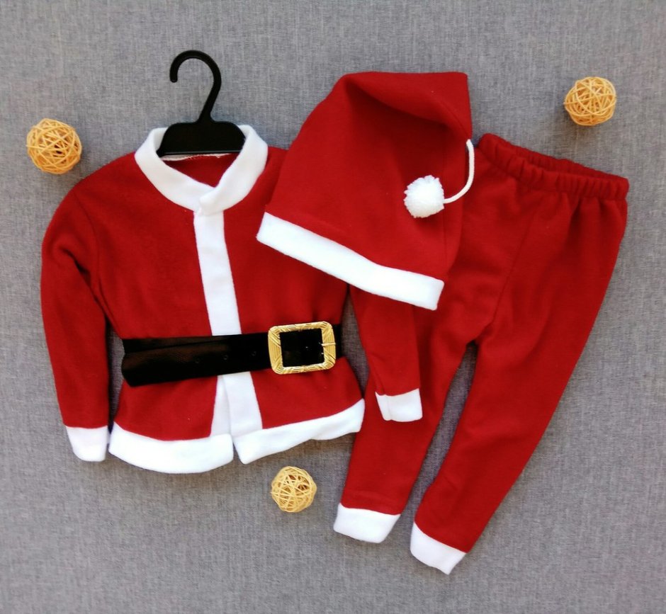Новогодний костюм Санта Клауса для мальчика