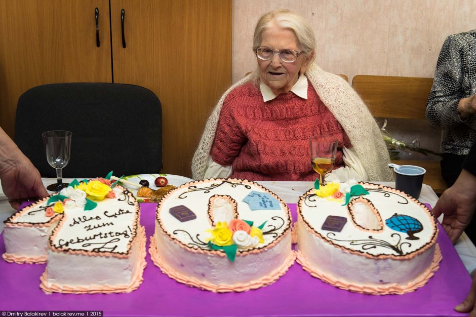 Тортик для бабушки и дедушки