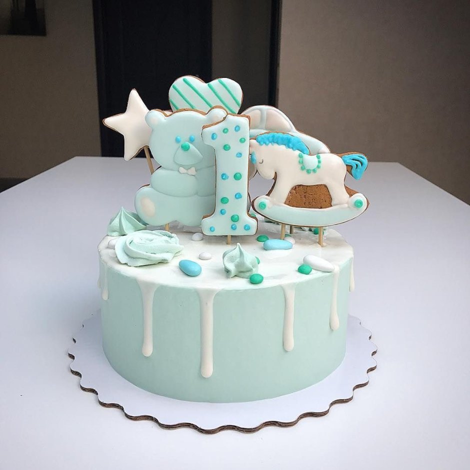 Торт на 1 год девочке