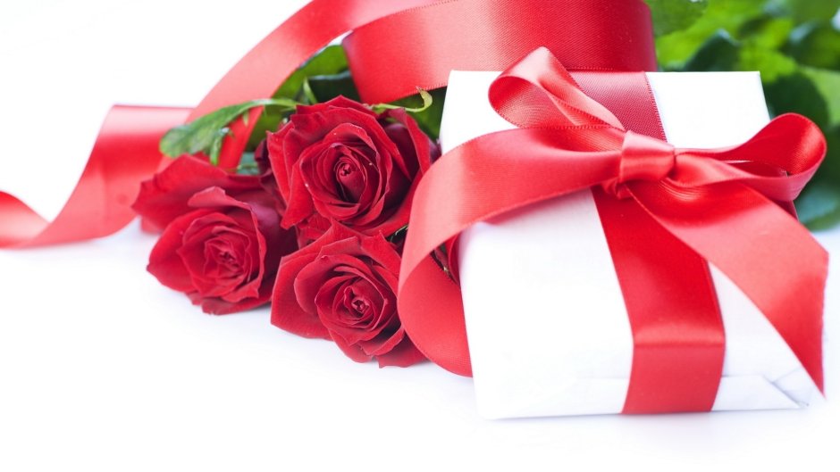 День Святого Валентина розы