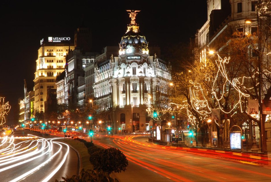 Испания Мадрид зимой