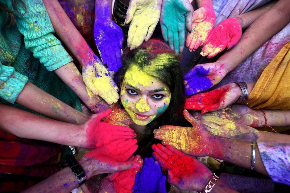 Holi Festival в Индии