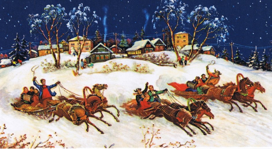 Вигго Юхансен светлое Рождество 1891