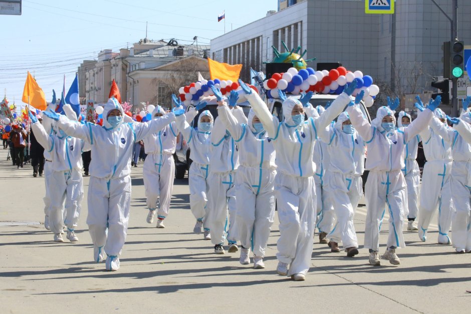 Шествие этно Эрато 2022г 25 июня в Якутии на празднике Ысыах