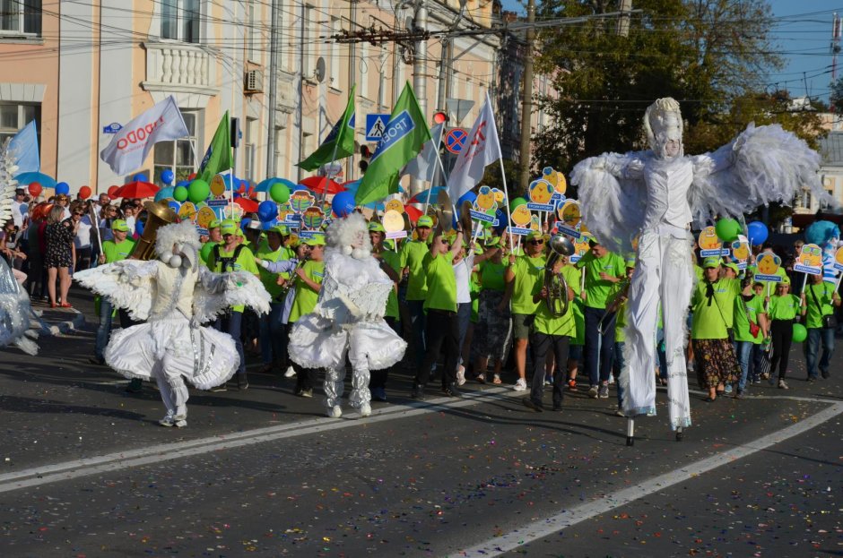 Карнавал в Калуге на день города