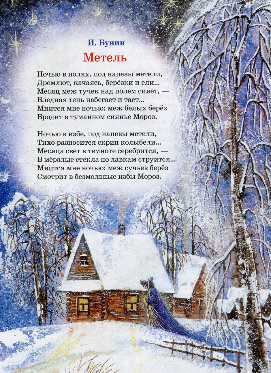 Стихи о зиме русских поэтов