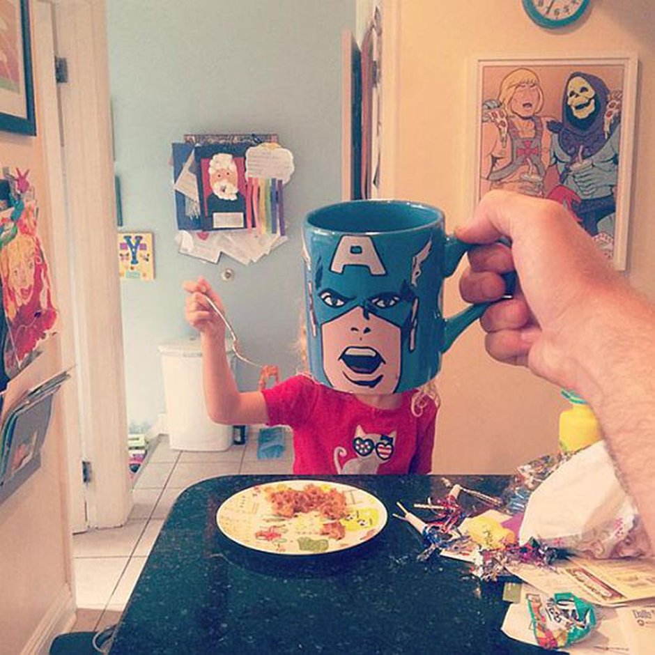 Завтрак супергероя