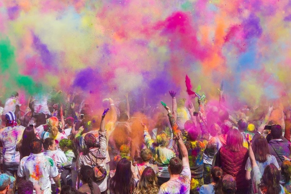 Красочный фестиваль