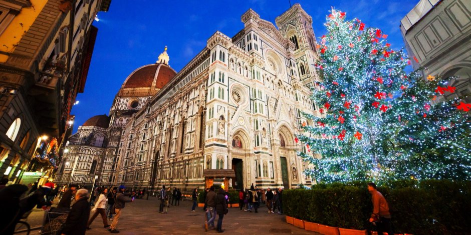 Италия Рождество Флоренция