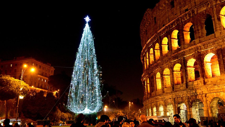 Главная елка в Италии