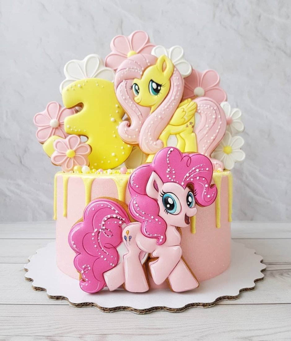 My little Pony Пинки Пай торт