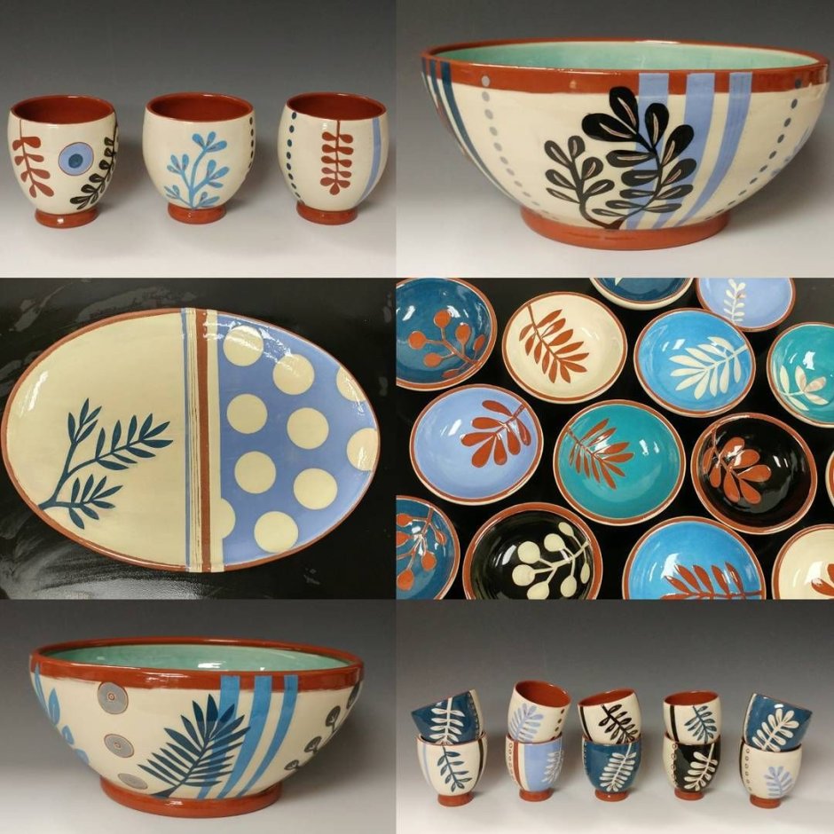 Роспись керамических тарелок