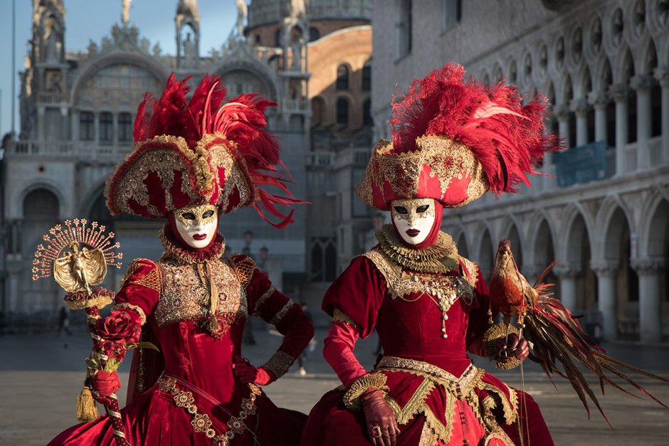 Венеция карнавал танец