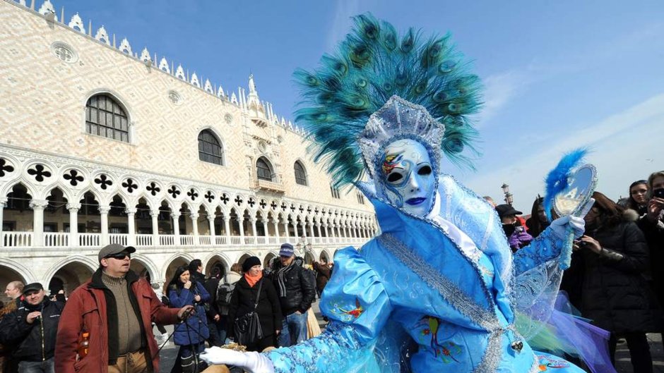 Венеция карнавал шествие
