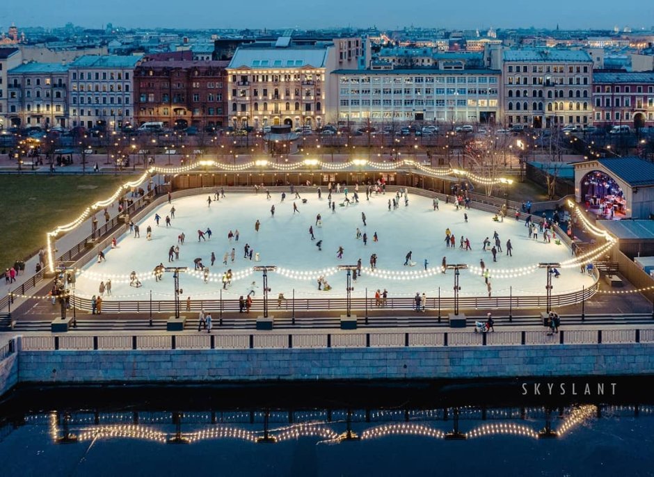 Парк новая Голландия в Санкт-Петербурге