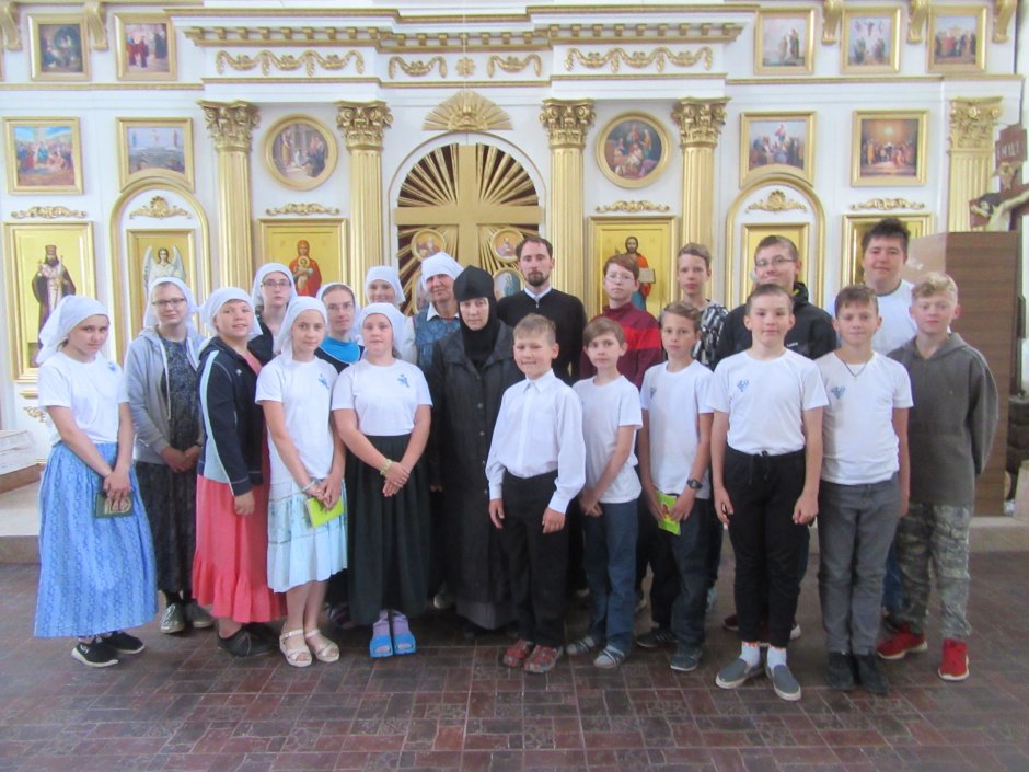Воскресная школа для детей во Введенском соборе Чебоксары