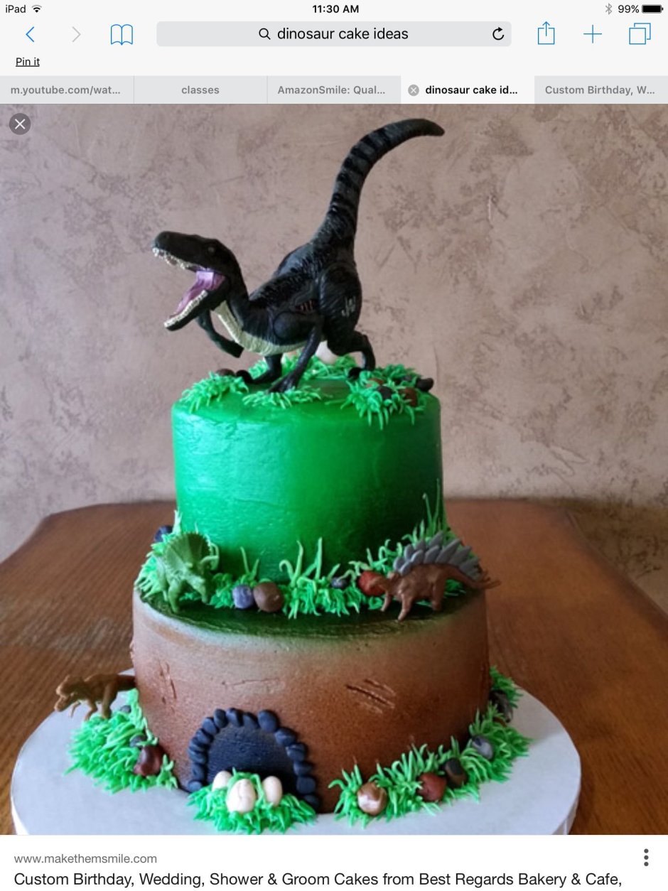 Торт Jurassic World