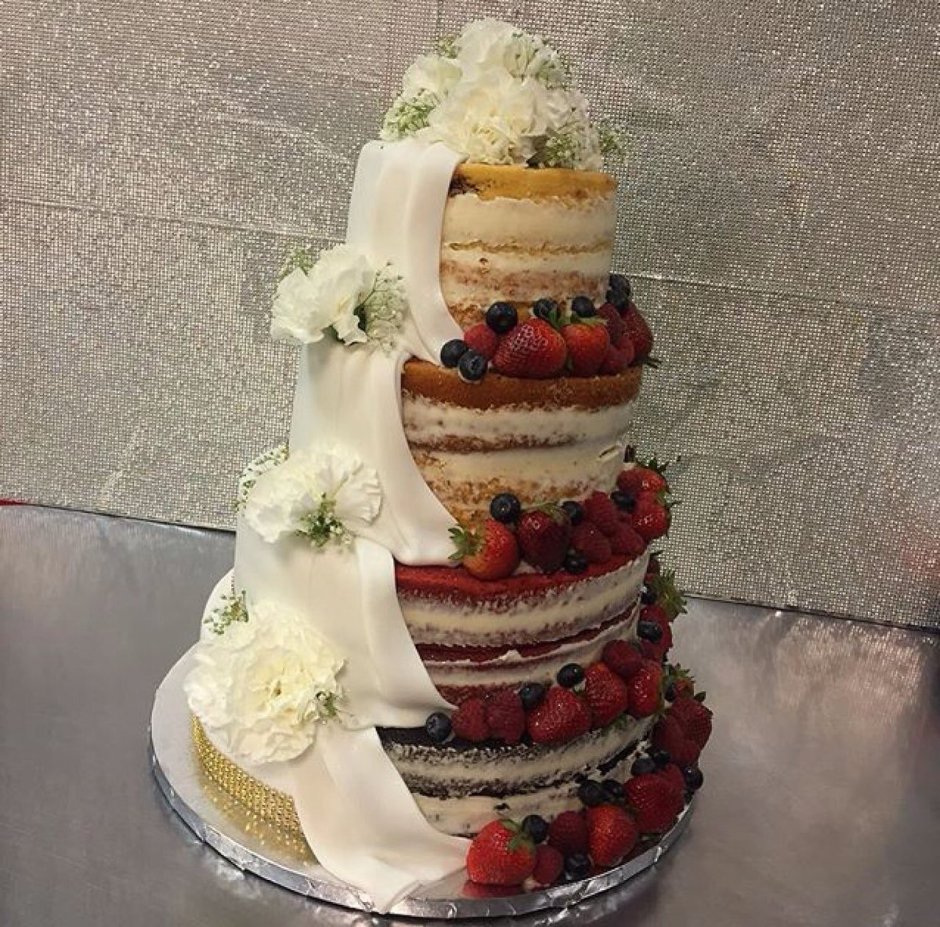 Свадебный торт 5 ярусный