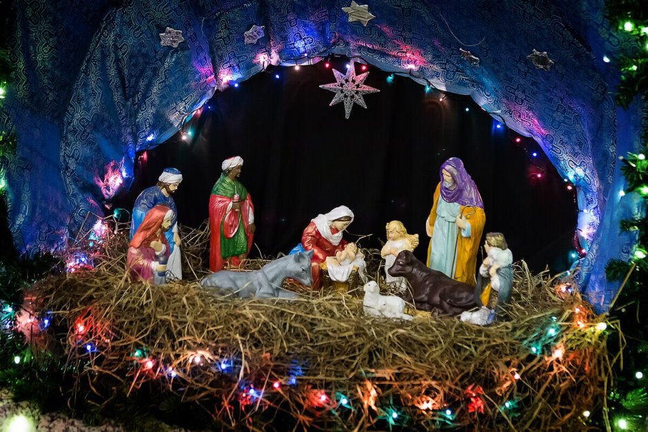 Рождество Христово Россия вертеп