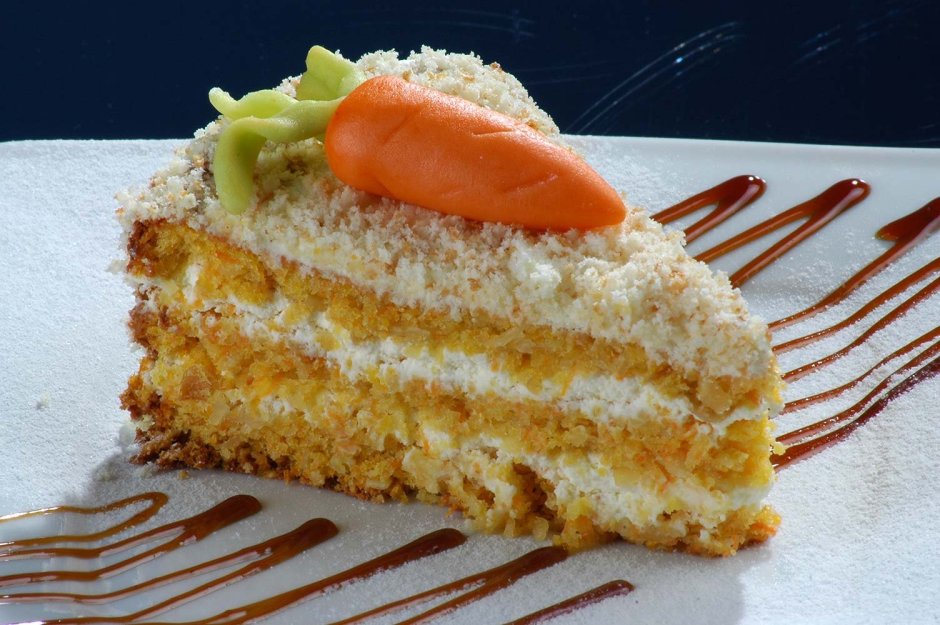 Швейцарский морковный торт Высоцкая