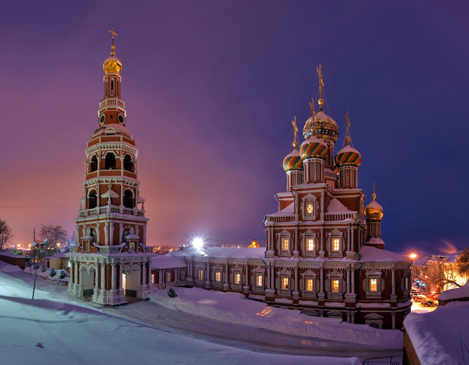 Строгановская Церковь Нижний Новгород