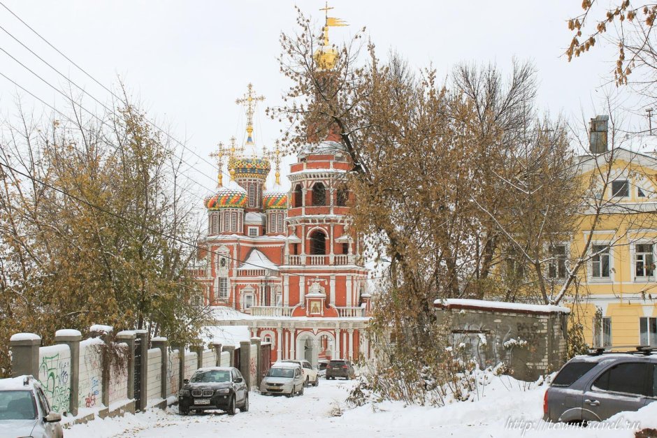 Храм Рождества Нижний Новгород зимой