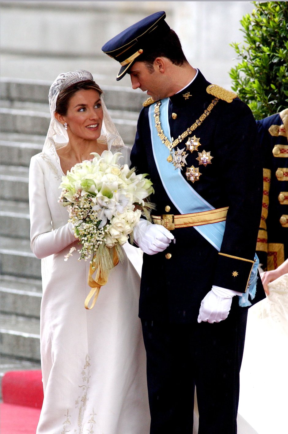 Король Испании Филипп vi и Королева Летиция свадьба