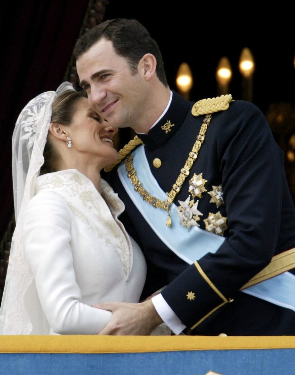 Королева Испании, Летисия, 2004 свадьба