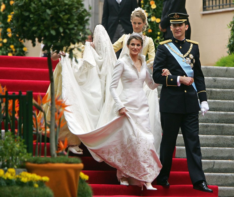 Королева Летиция и Король Фелипе свадьба