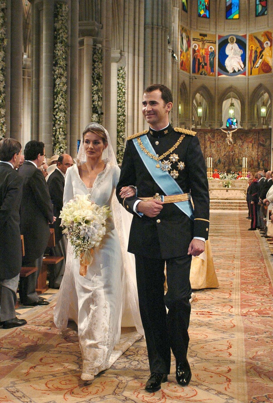 Королева Испании Летиция свадьба