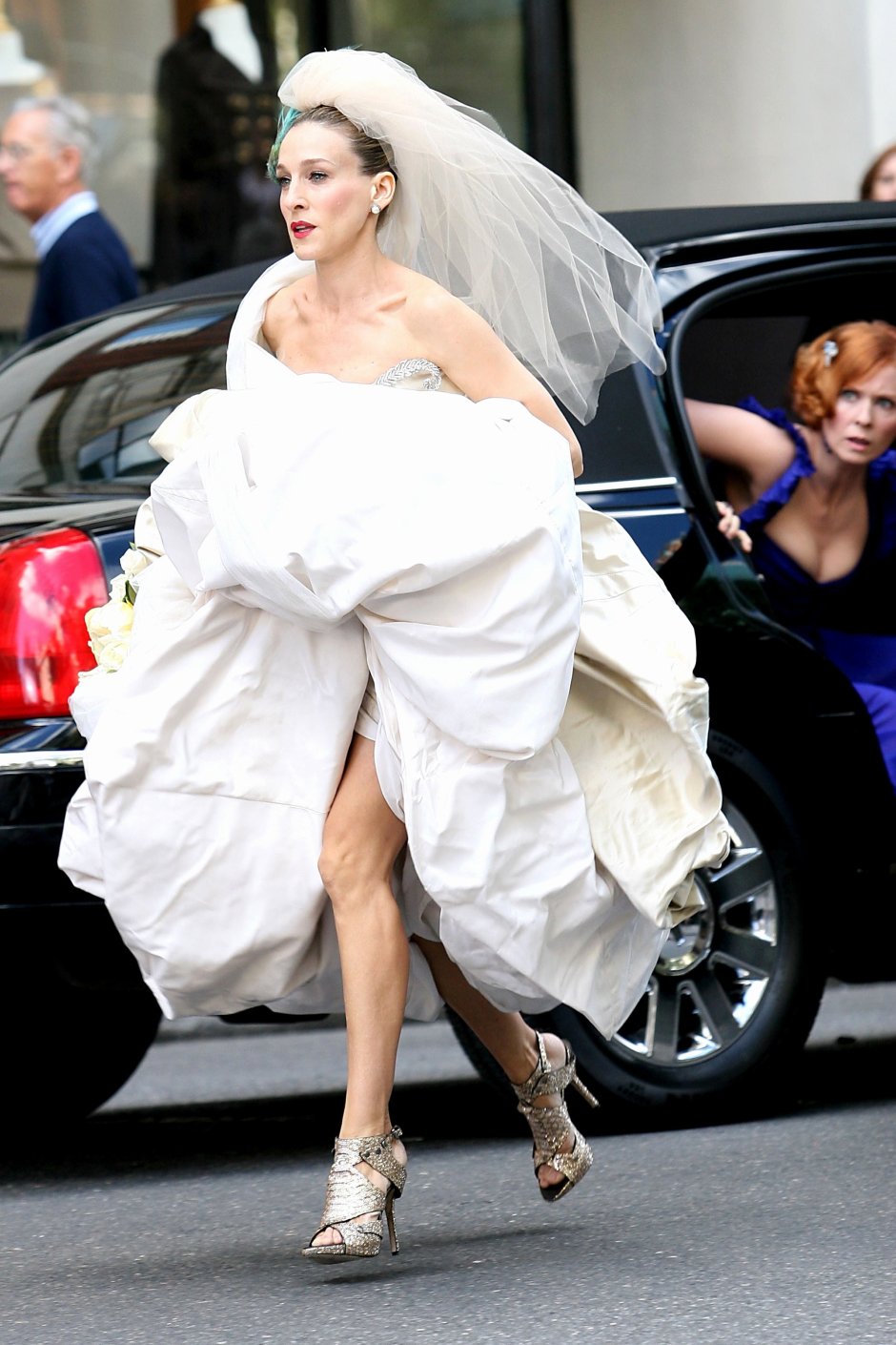 Сара Джессика Паркер в свадебном платье от Вивьен Вествуд