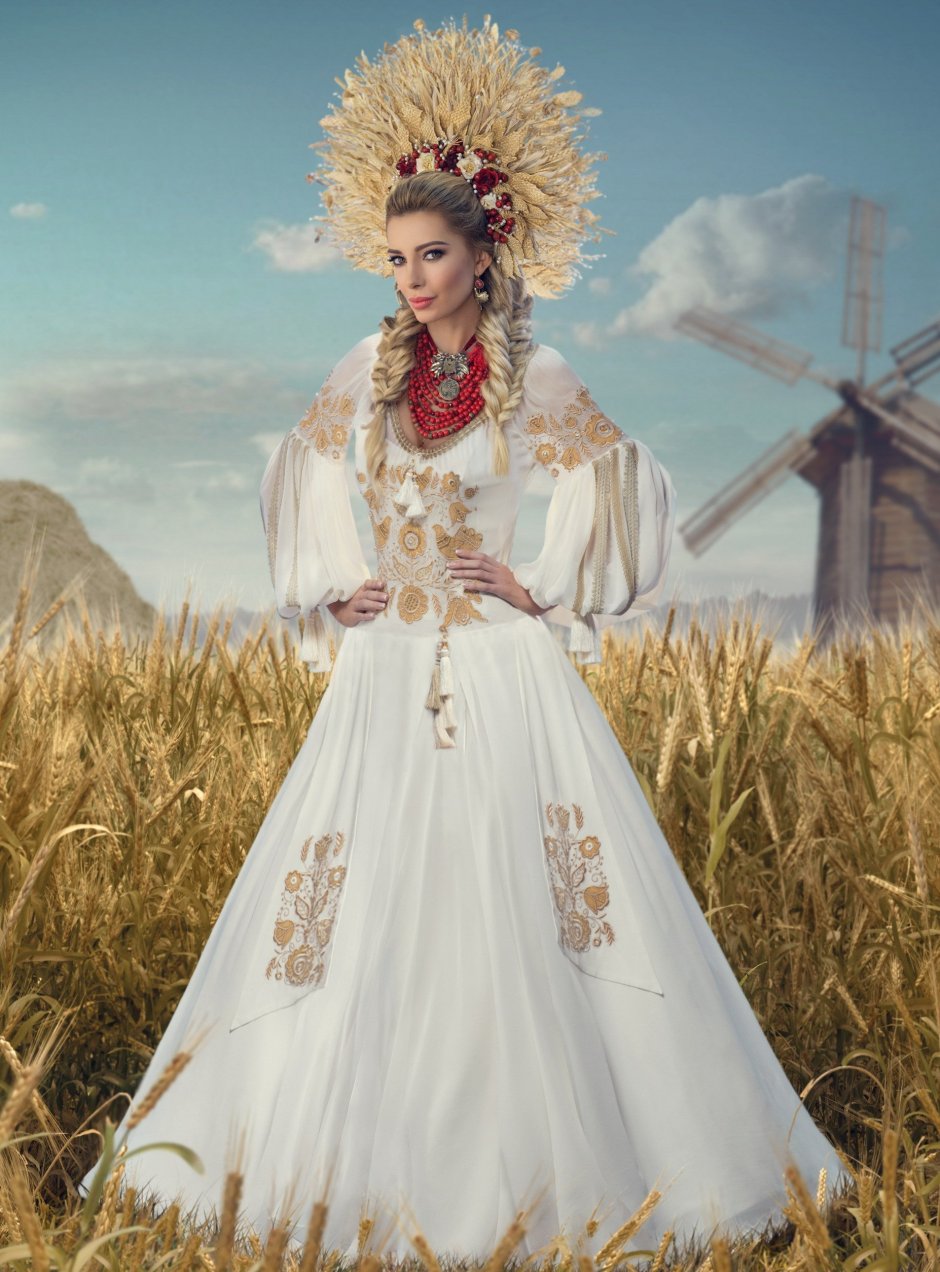 Русский традиционный свадебный костюм
