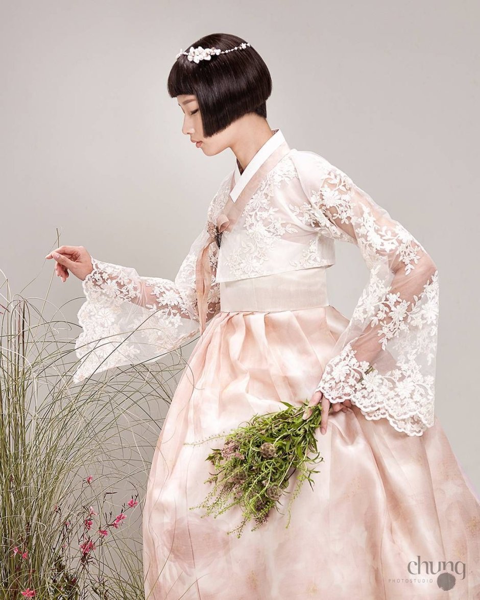 Корейские Свадебные платья традиционные
