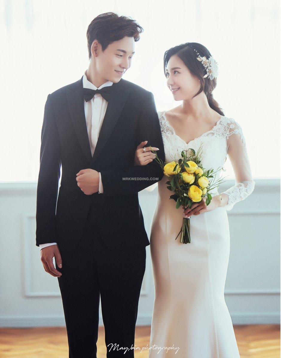 Корейские жених и невеста
