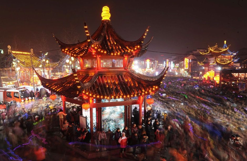 Праздник фонарей в древнем Китае