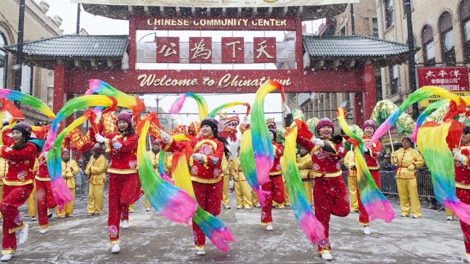 Китайский новый год карнавал