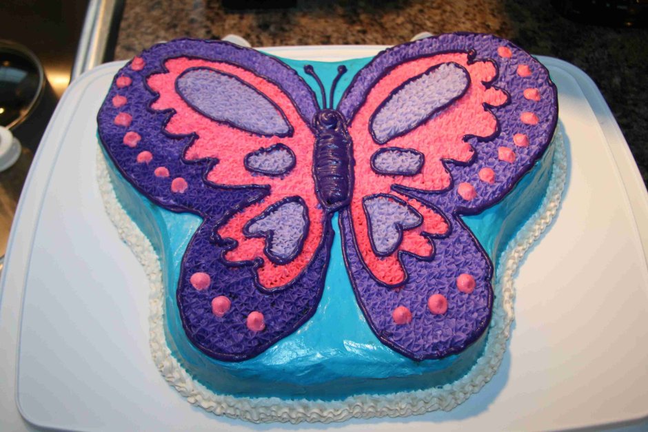 Торт Шоколадница с бабочкой