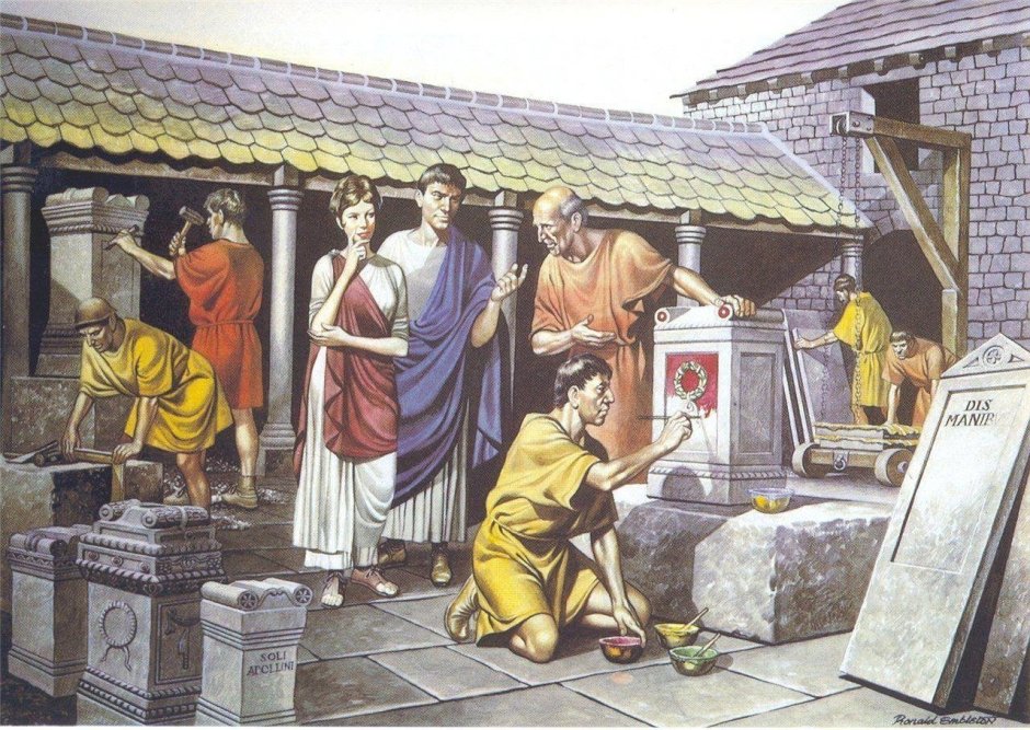 Ремесленники в древнем Риме