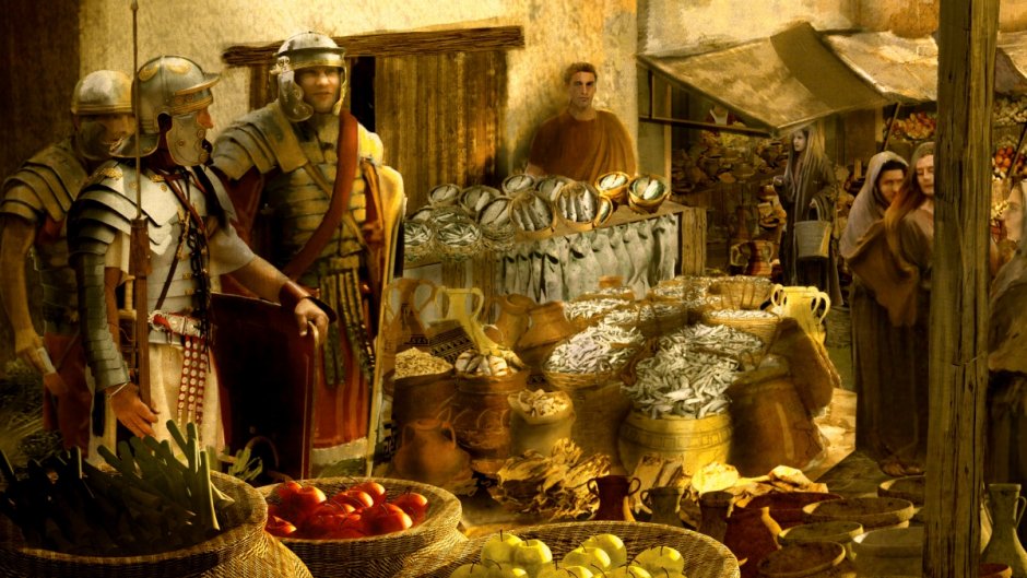 Римские хлебопекарни древний Рим