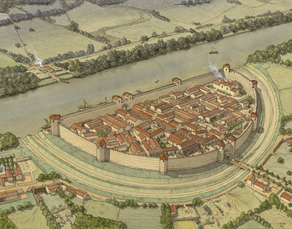 Рим город древний Рим реконструкция