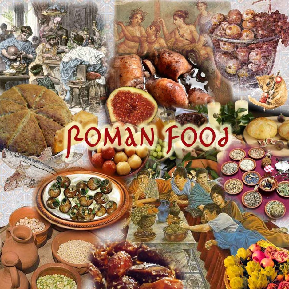 В древнем Риме кулинария фото